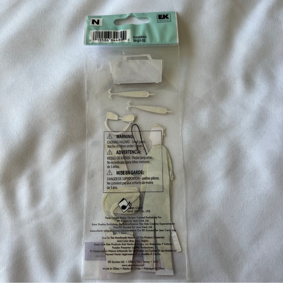 NWT A Touch of Jolee’s Fishing Dimensional Sticker Set - Picture 2 of 5